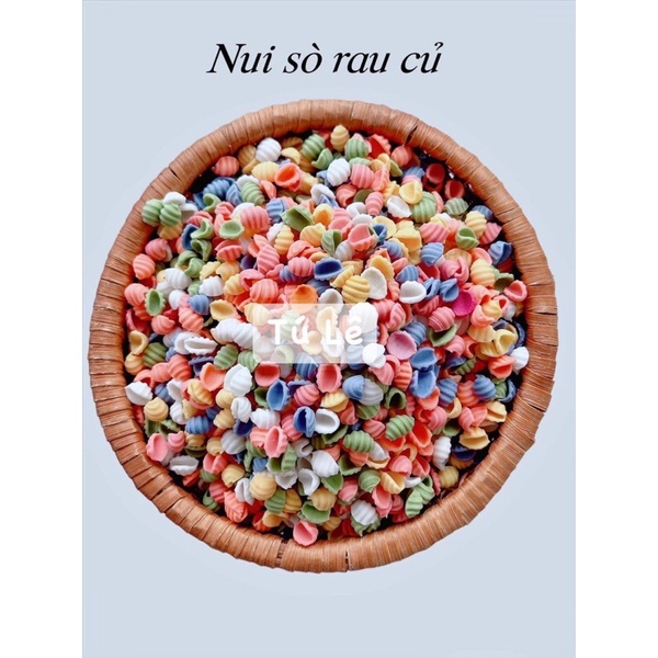 Mì - Nui - Phở rau củ handmade nhà làm/ Không phẩm màu/ Không chất bảo quản/ Túi 100g