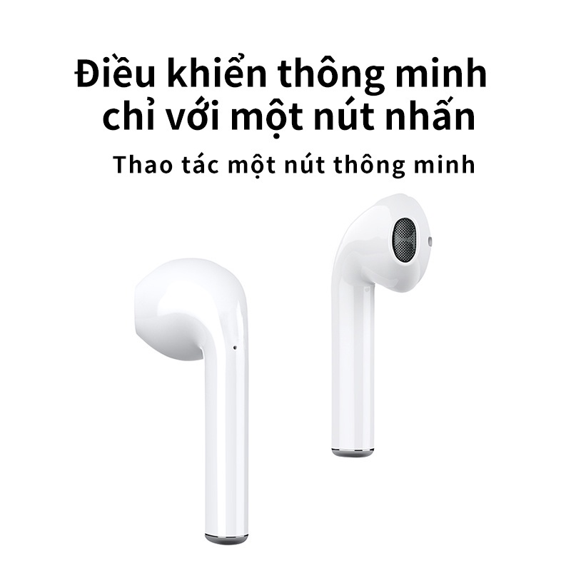 Tai nghe bluetooth i12 không dây mini âm thanh hifi cảm ứng thông minh- LinkeeTech