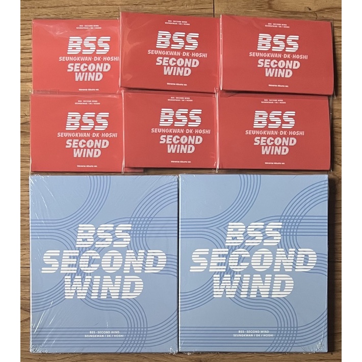 BSS - bộ album nhạc Second Wind nguyên seal