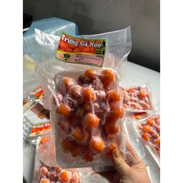 Trứng gà non 500gr thơm ngon bổ dưỡng