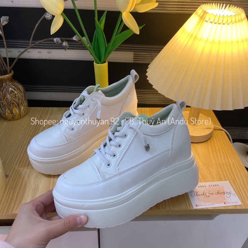 Giày thể thao độn đế 10cm Andu Store