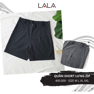 QUẦN SHORT BASIC - XÁM ĐẬM