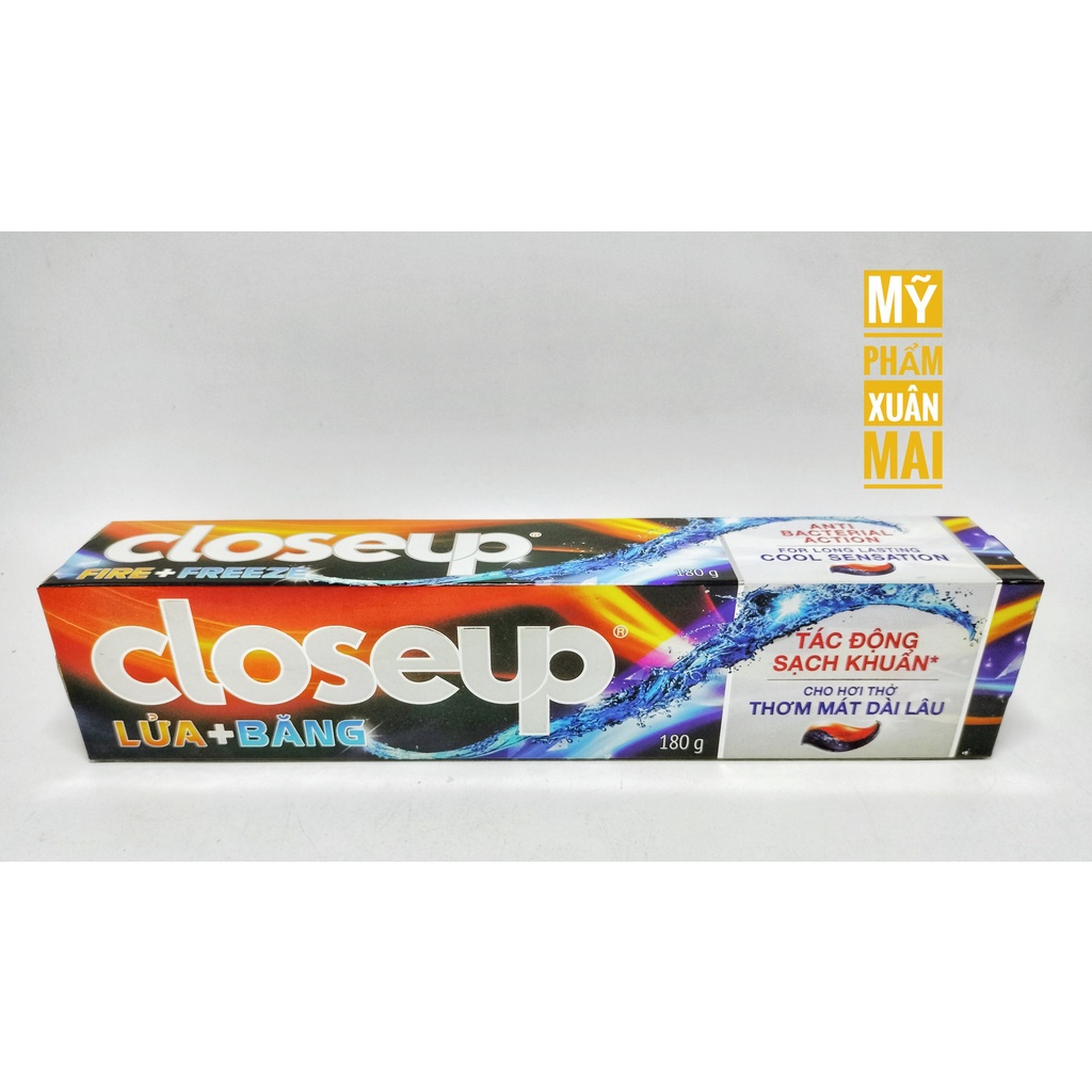 Kem Đánh Răng CLOSE UP 180g Hương Bạc Hà Thơm Mát Sảng Khoái Suốt Cả Ngày