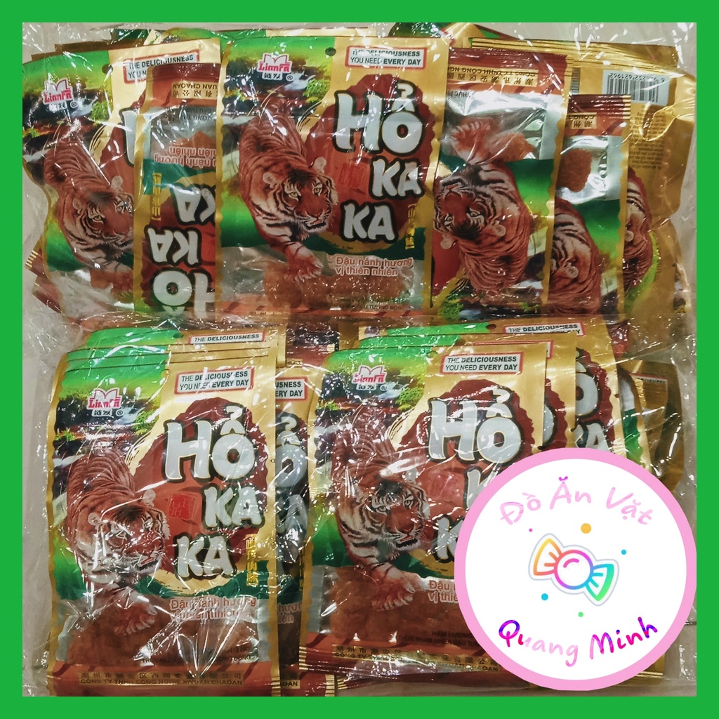 Bán Sỉ Snack thịt Hổ KaKa bịch 20 gói, đồ ăn vặt tuổi thơ,đồ ăn vặt cổng trường