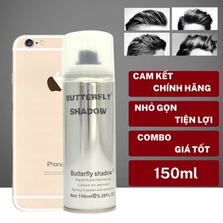 Gôm , keo xịt tóc butterfly shadow 150ml