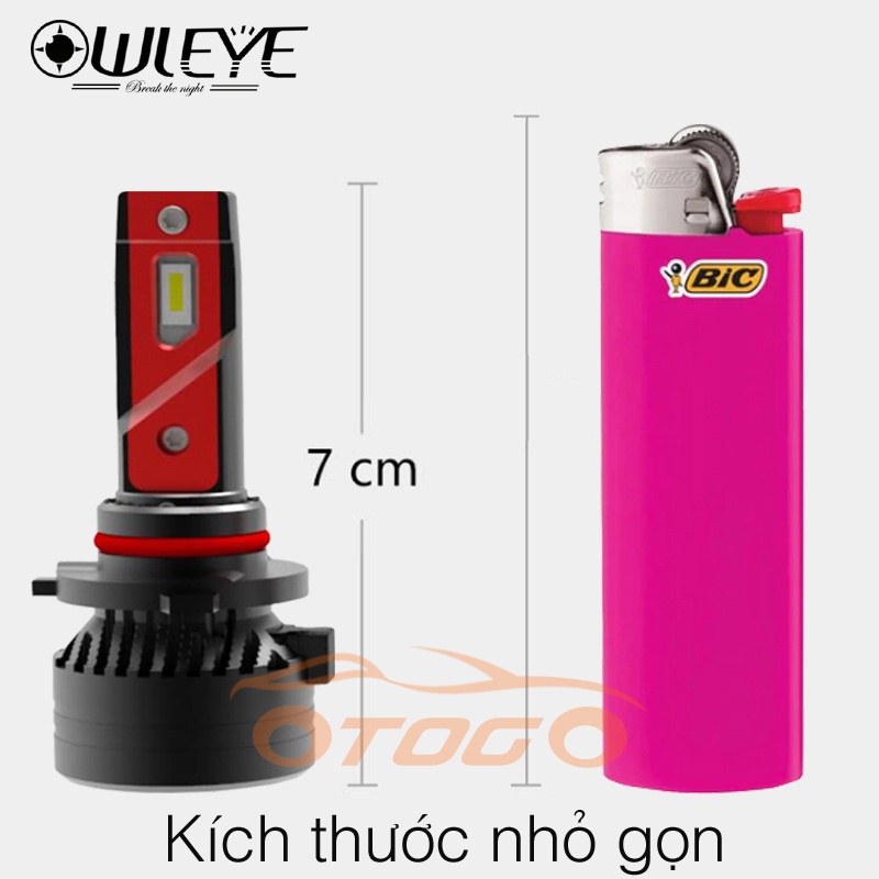 Đèn Led OWLEYE A488 Chân H7 Chip CREE GXP