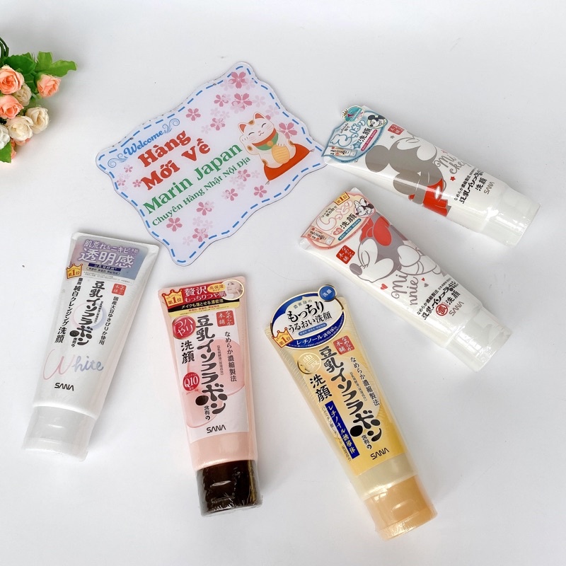 Sữa Rửa Mặt Đậu Nành Sana Nhật Bản
