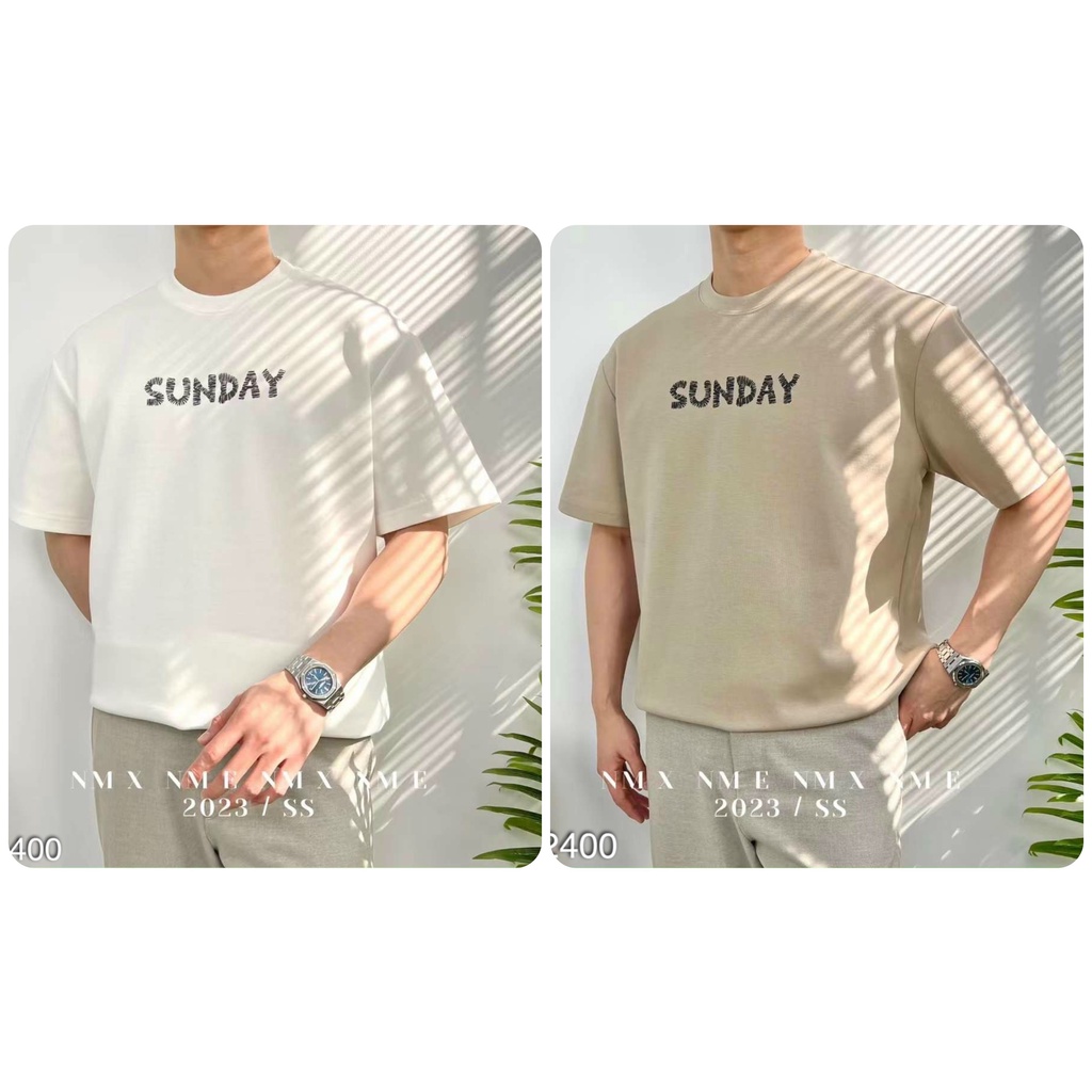 Áo Phông Nam In Chữ Siêu Đẹp - Áo Thun Nam Tay Lỡ Vải Cotton Siêu Mát