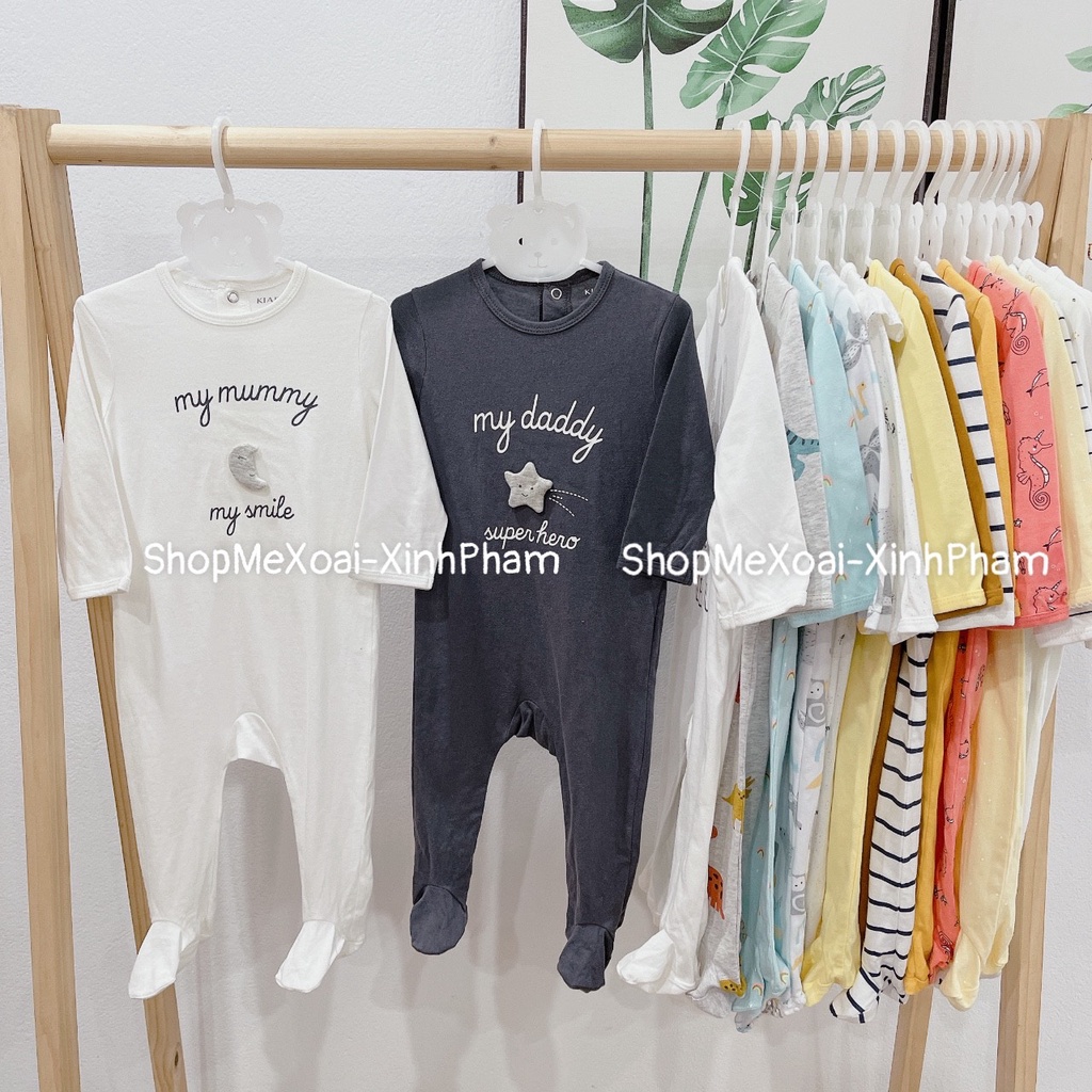 Size 0-3M 3-5kg Body sleep 100% Organic cotton hiệu KIA.BI xuất xịn hàng