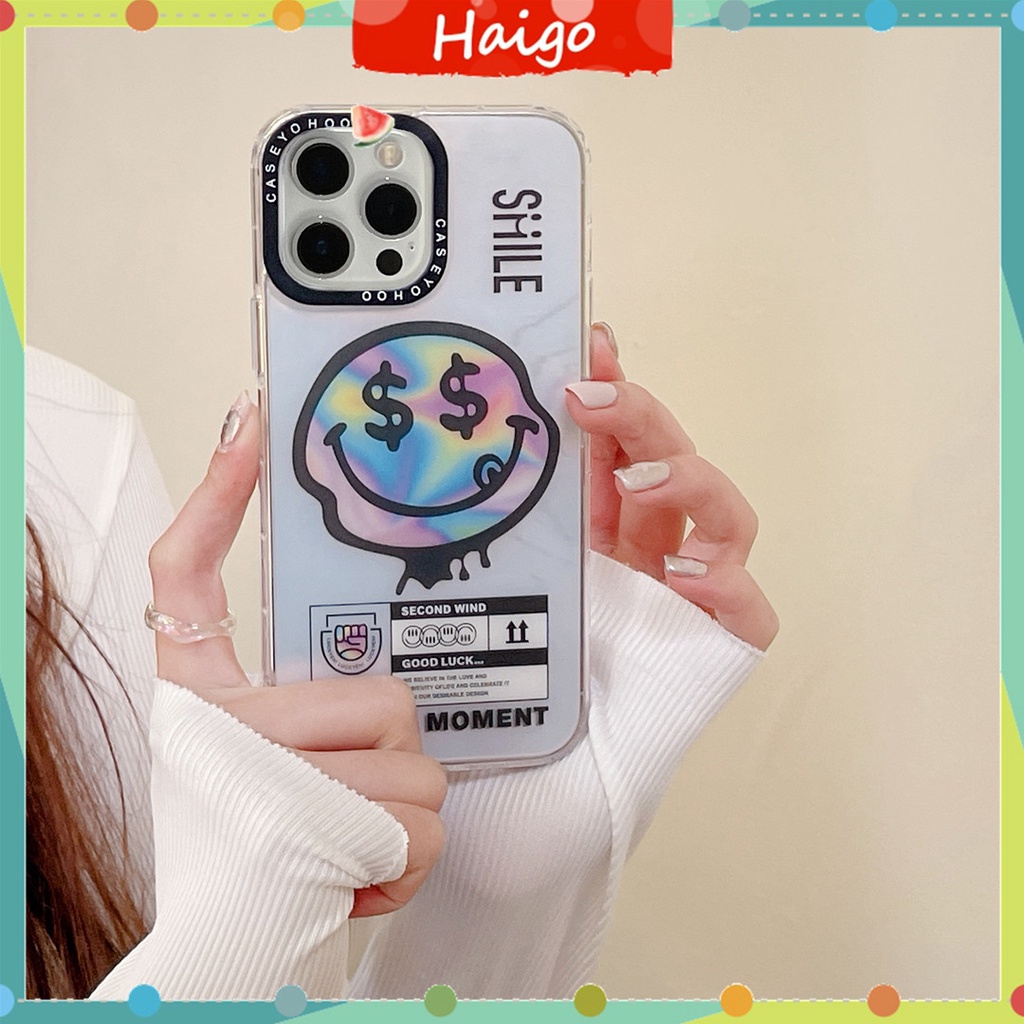 Ốp Điện Thoại Nhựa Cứng In Hình Mặt Cười Vui Nhộn Cho iphone 15 14 13 12 mini 11 pro max 6 / 6s 7 / 8plus se2 x / xs xr xsmax #HG5762