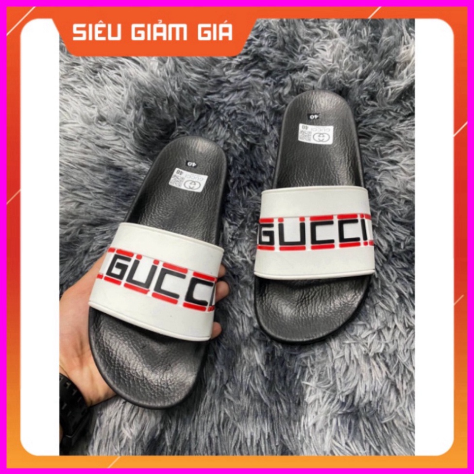 Dép Thời Trang Quai Ngang Nam Cao Cấp GUCCI Bản Đế Super Free Ship Xmenshop