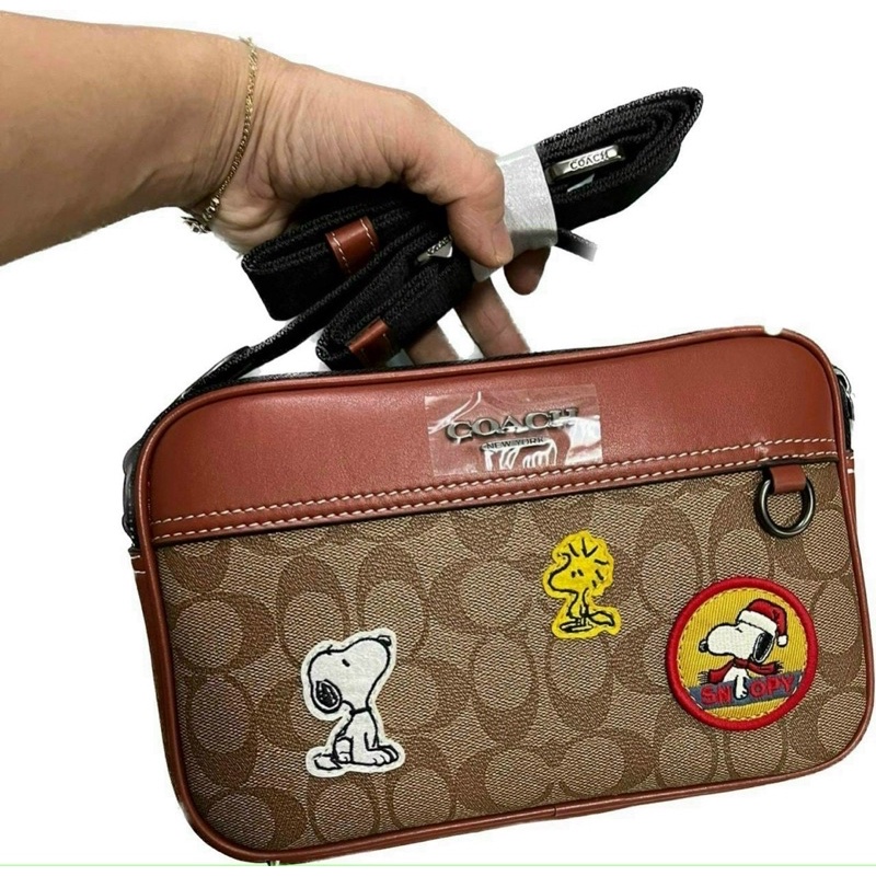 📛RẺ VÔ ĐỊCH📛TÚI C X PEANUTS GRAHAM NAM SIÊU ĐẸ