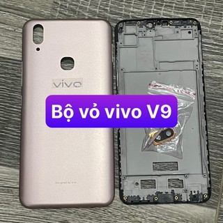 bộ vỏ vivo V9 (zin) kèm khay sim