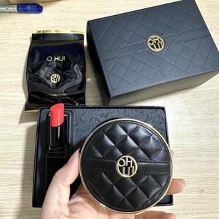  Set Phấn Nước Ohui Cushion Siêu Lì Che Phủ Tốt Và Giảm Nhăn Da OHUI Ultimate Cover  SPF50+PA+++ Tặng Son 