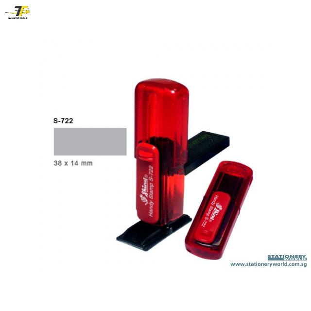 Khắc dấu bỏ túi Handy Stamp S-722 14 x 38 mm