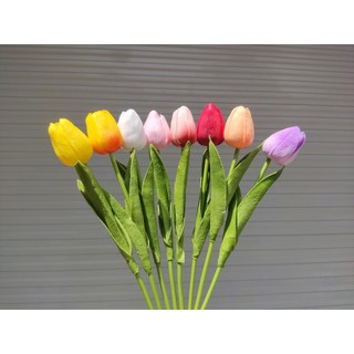 Hoa giả - hoa tuylip cao cấp decor, trang trí giá rẻ