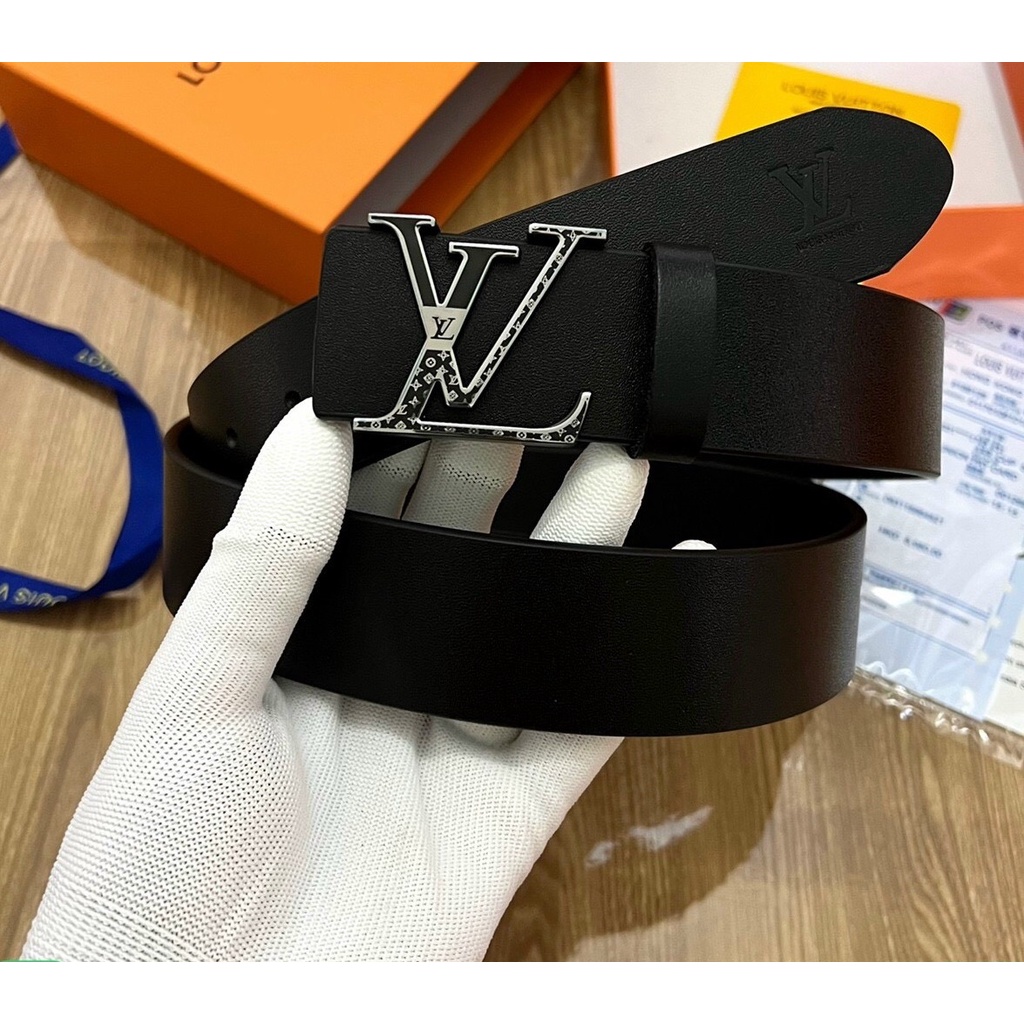 Thắt lưng nam LV cao cấp🔥 Dây lưng da thật nguyên miếng fullbox