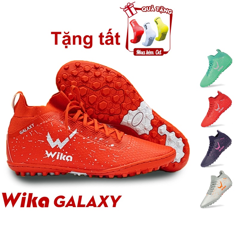 Giày đá bóng nam cao cổ GALAXY LIGHT chính hãng hàng công ty, Giày đá banh sân cỏ nhân tạo giá rẻ đế tf