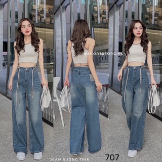 Suông Jean Lưng Cao🔥🔥Super Hot
