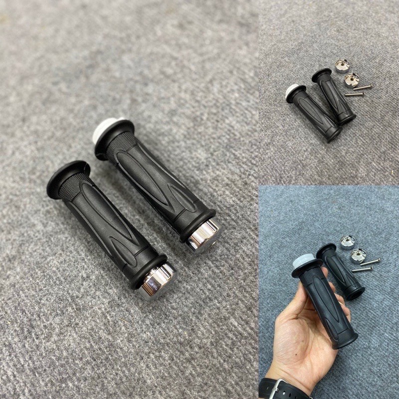 Tay nắm sh mode kèm gù inox đặc hàng loại 1 lắp cho các dòng xe wave, dream...
