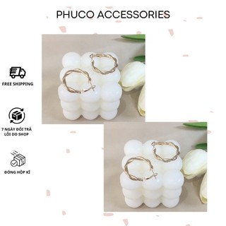 KTR0022- Khuyên Tai Nữ Trang Dáng Dài Tạo Hình Độc Đáo / bông tai- Tặng quà [ Phuco Accessories ]