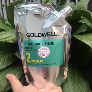 Cặp duỗi uốn cao cấp Goldwell Structure + Shine 400mlx2 *NEW*