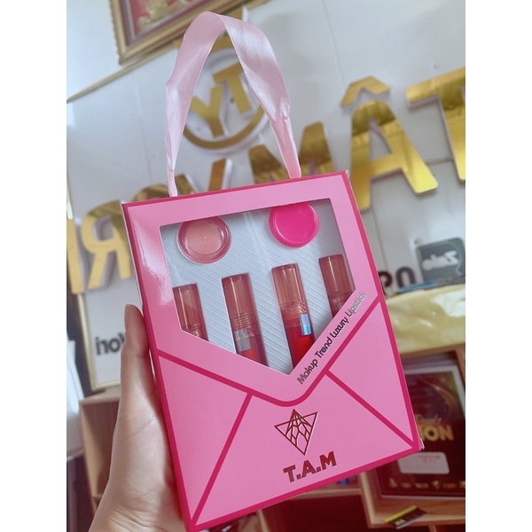 Box luxury Platinum T.A.M Dòng son lì đặc biệt bền tint