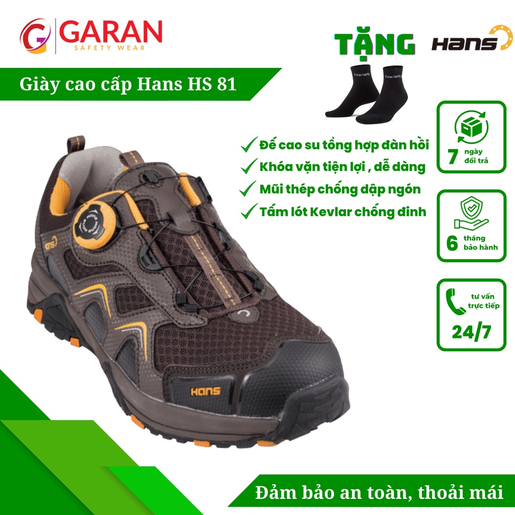 Giày bảo hộ Hàn Quốc Hans HS-81