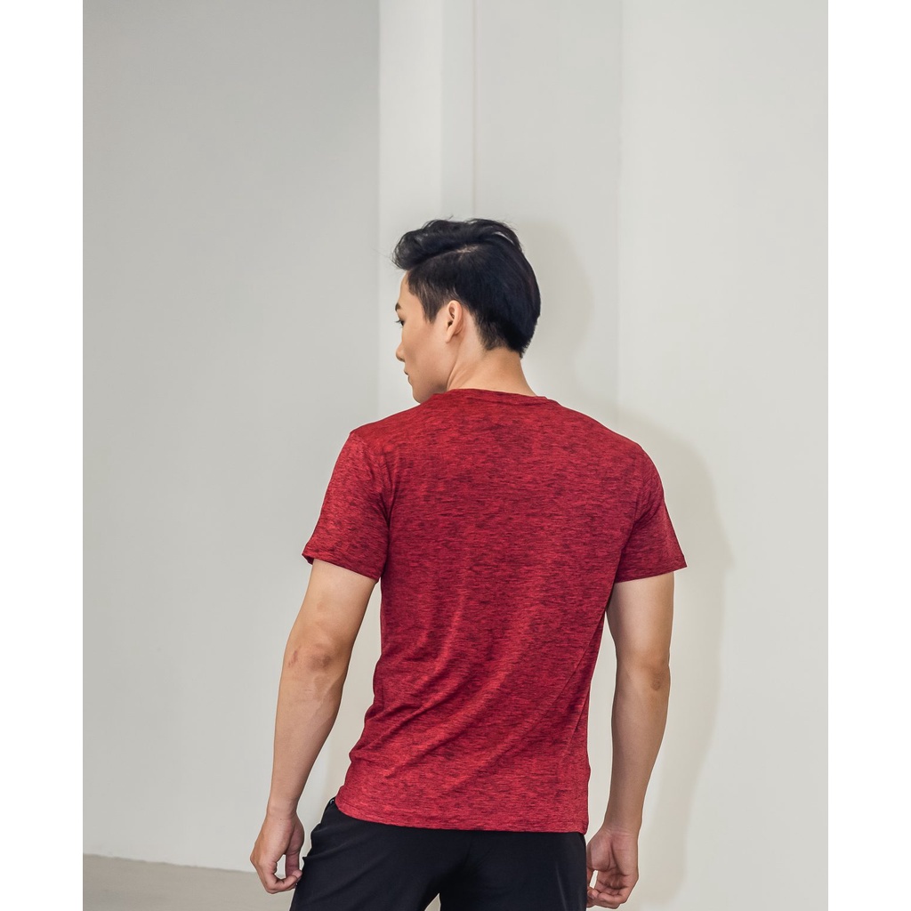 Áo thun nam KARIO cổ tim vải CD xược Poly phong cách thể thao KR20-06