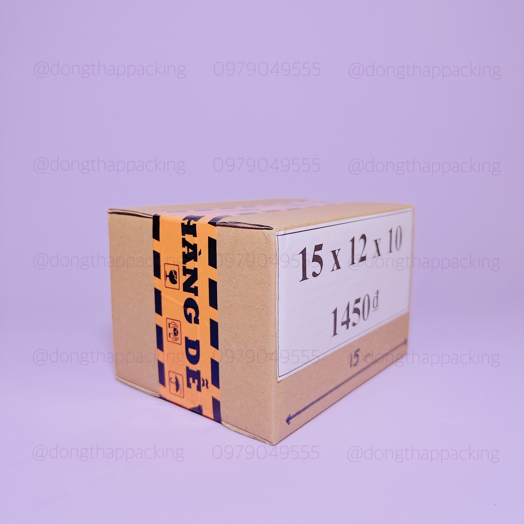 COMBO 50 HỘP CARTON 15x12x10 cm