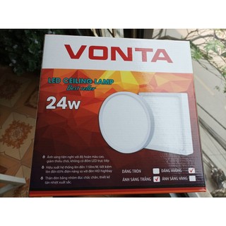 Đèn Led Ốp Trần Vonta ( Hàng Cao Cấp )