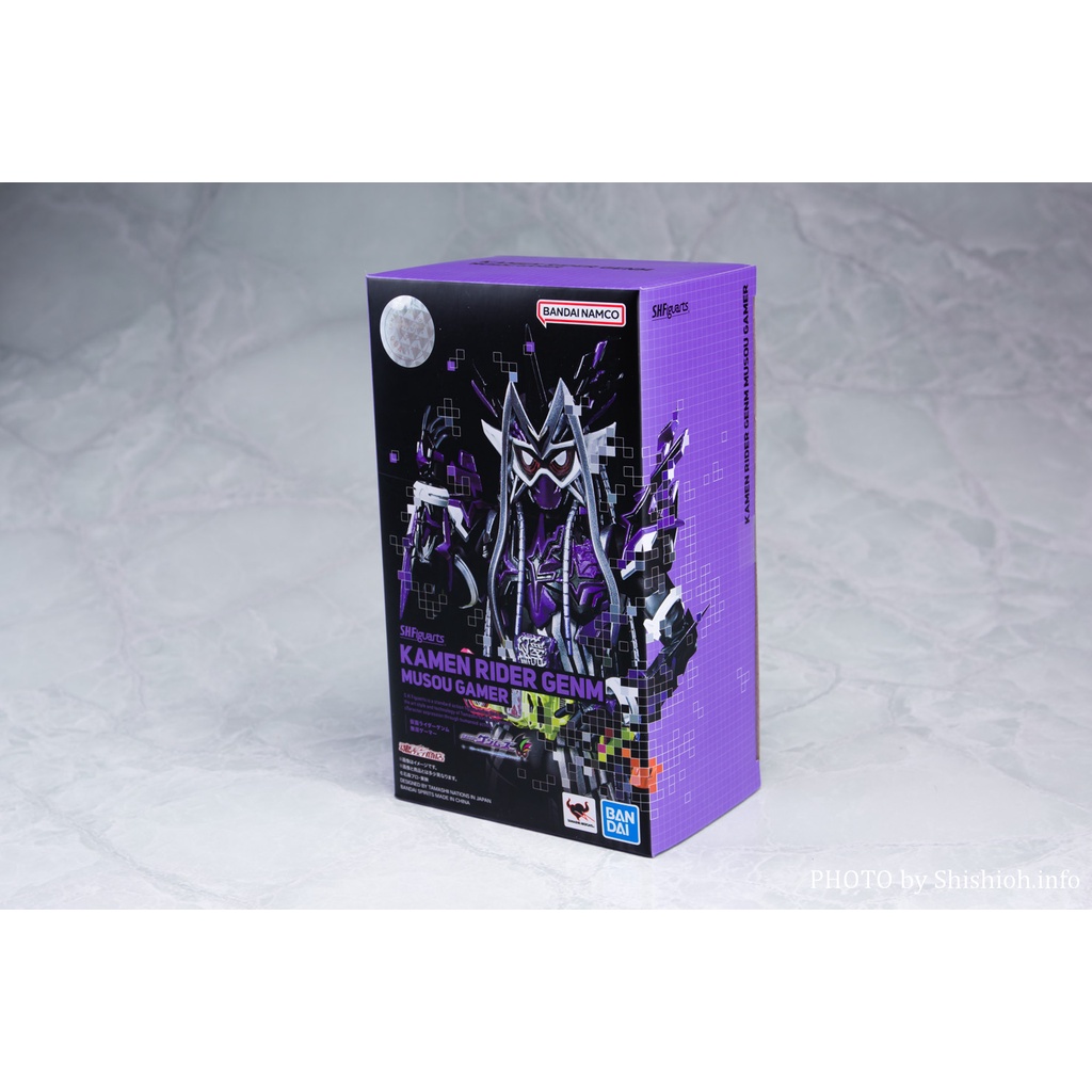 Mô hình S.H.Figuarts Kamen Rider Genm Musou Gamer - SHF Kamen Rider Ex-aid chính hãng