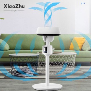 Quạt đứng tích điện XIAOZHUBANGCHU mini tuabin không gây ồn có điều khiển từ xa làm lạnh bằng hơi nước tiện lợi