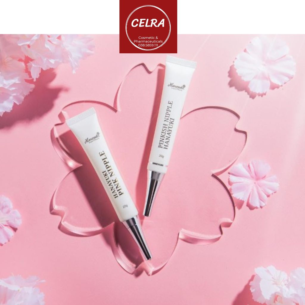 Kem Làm hồng Nhũ Hoa Pink Nipple- Hanayuki Chính Hãng