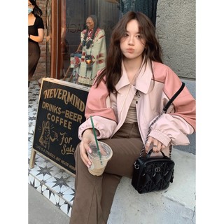 Pinky Jacket Áo khoác da nữ