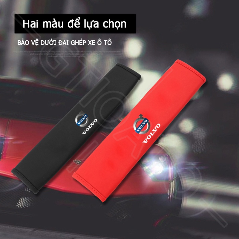 GTIOATO Da DâY Đai An ToàN Ô Tô CàI DâY An ToàN Ô Tô BọC DâY An ToàN Xe HơI Phụ KiệN Ô Tô Trang Trí Oto Phụ KiệN BêN Trong Ô Tô Cho Volvo XC60 S90 XC90 S60 XC40 V60 V90