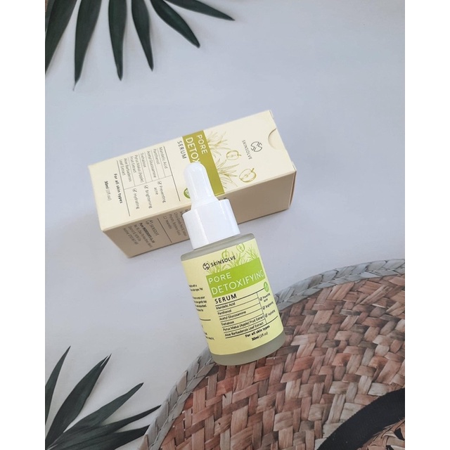 Serum detox Trẻ Hoá Da từ Mandelic acid Skinsolve Pore Detoxifying