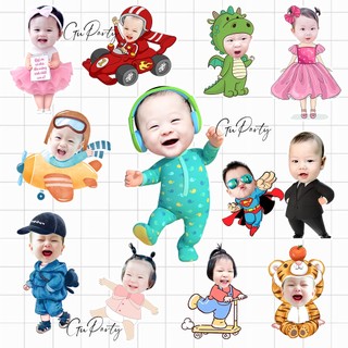 Chibi Thôi Nôi Sinh Nhật Dễ Thương Cho Bé
