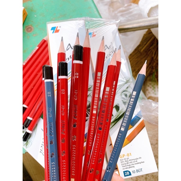 Bút chì thiên long 1 hộp 10 cái
