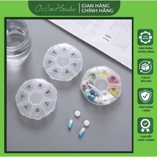 Hộp đựng thuốc chia ngăn hộp chia thuốc 7 ngày