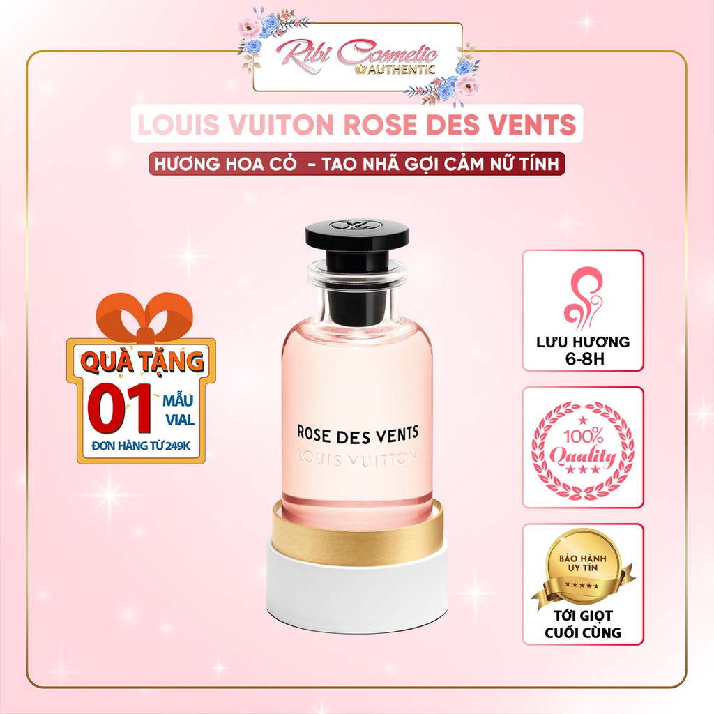 Nước Hoa Nữ Lv Rose Des Vents - Hương Hoa Hồng Tao Nhã Gợi Cảm Quyến Rũ