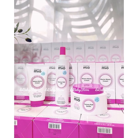 Mamamio - Bộ sản phẩm tăng đàn hồi, chống rạn da cho mẹ bầu