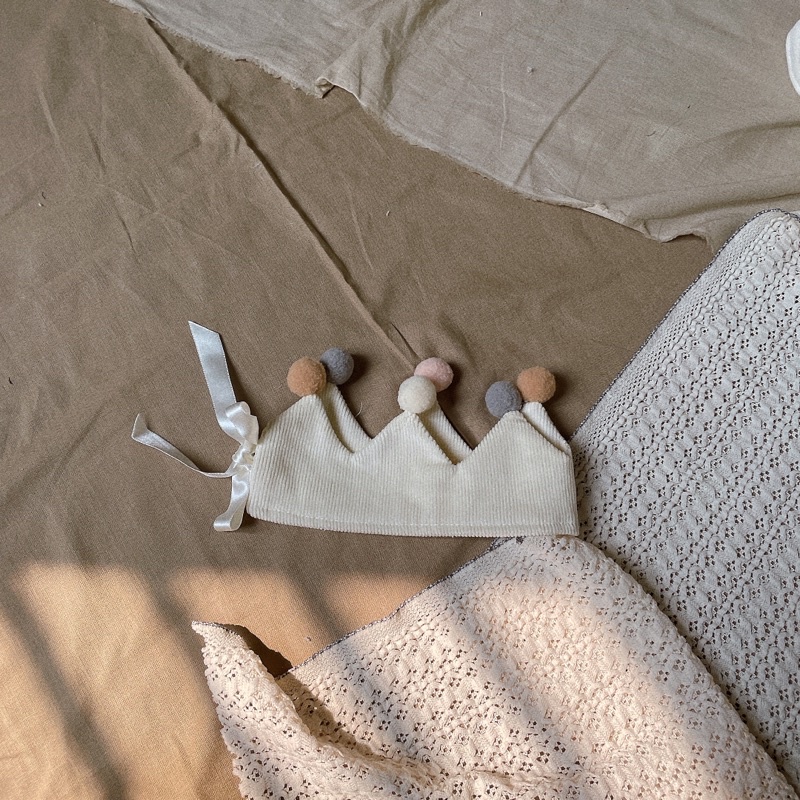 Vương miện bông baby Tiệm Su Kids