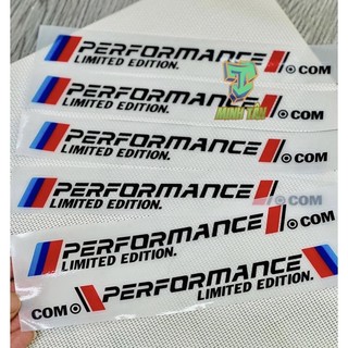 Tem Performance nền trong siêu nét. decal Nhật (giá 1 cặp)