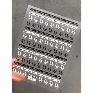 Sticker 3d nail thương hiệu nhiều mã mới