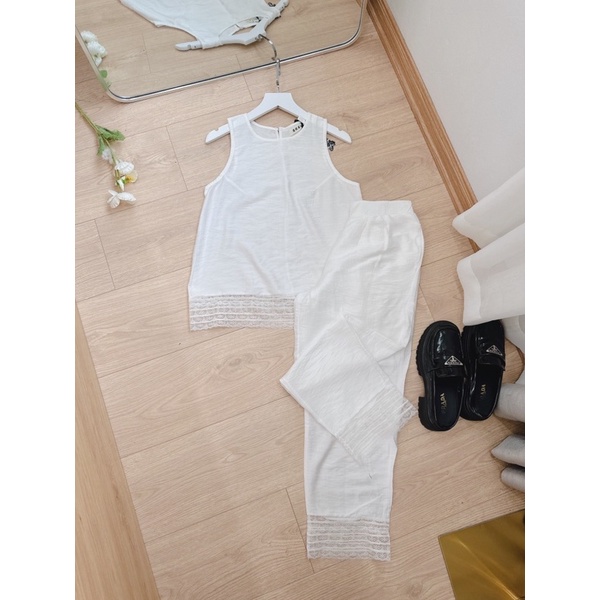SET BỘ ĐŨI PHỐI CHÂN REN QUẦN SUÔNG