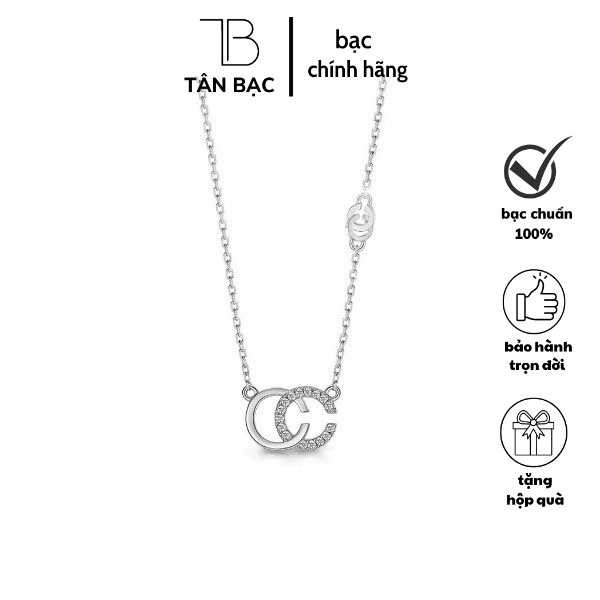 Dây chuyền mặt hình chữ C thời trang cho nữ - với giá thành rẻ , chắc hẳn sản phẩm sẽ bán rất chạy trong năm nay ạ