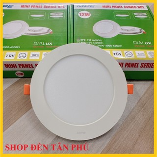 Đèn chính hãng mpe-đèn âm trần tròn led panel mpe series rpe ánh sáng trắng