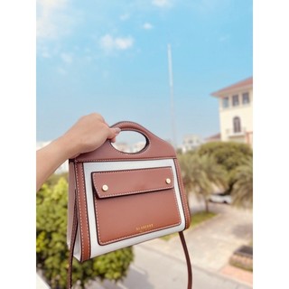 Túi BB R pocket da viền quai xách fullbox