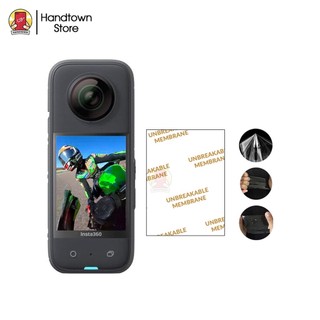 Combo 2 miếng dán bảo vệ màn hình camera insta360 one x3 ppf 4 lớp handtown